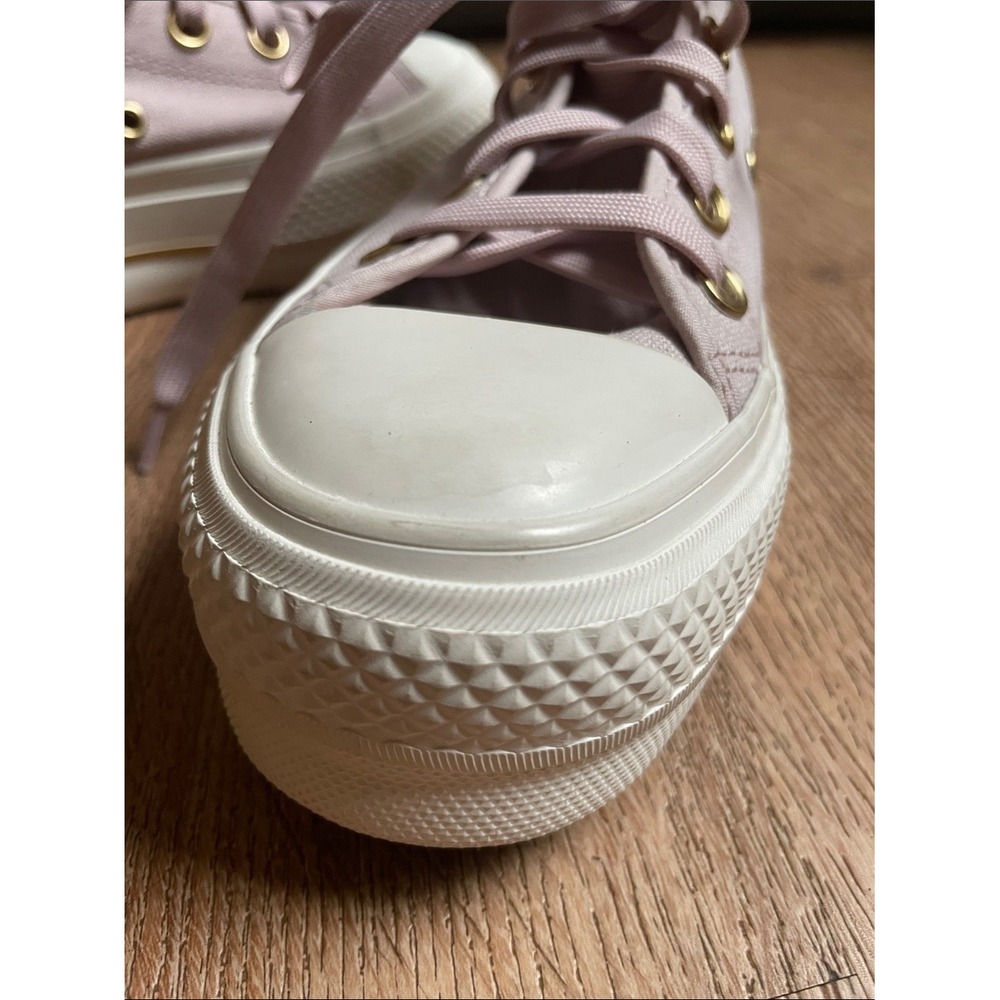 Converse Chuck Taylor All Star Lift High Top Pink Gold Platform Sneakers A10431C - Picture 4 of 13